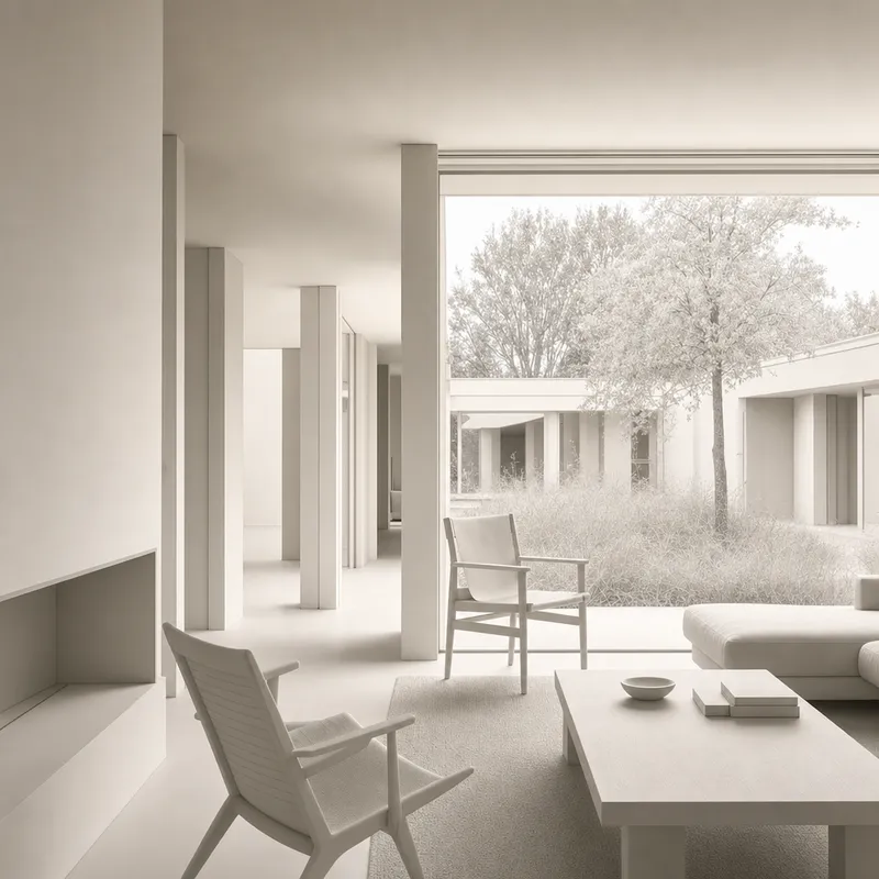 Clay model treatment on the same Nordic house