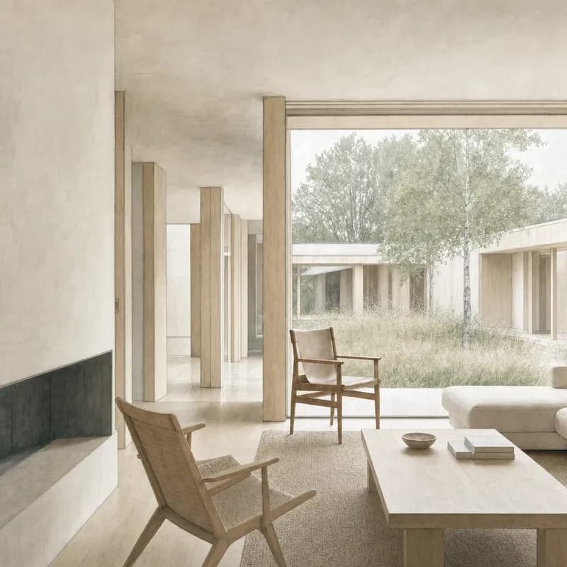 Soft conceptual treatment on the same Nordic house