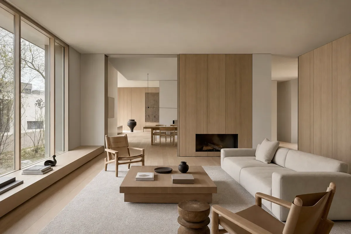A simple shaded model of the neutral room used for technique comparisons