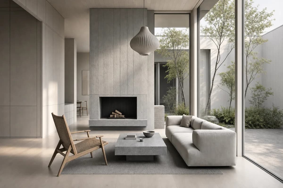 The concrete material study under low grazing side light that reveals surface relief