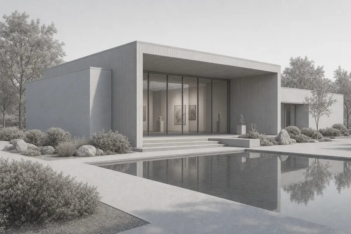 Synthetic clean camera view before rendering